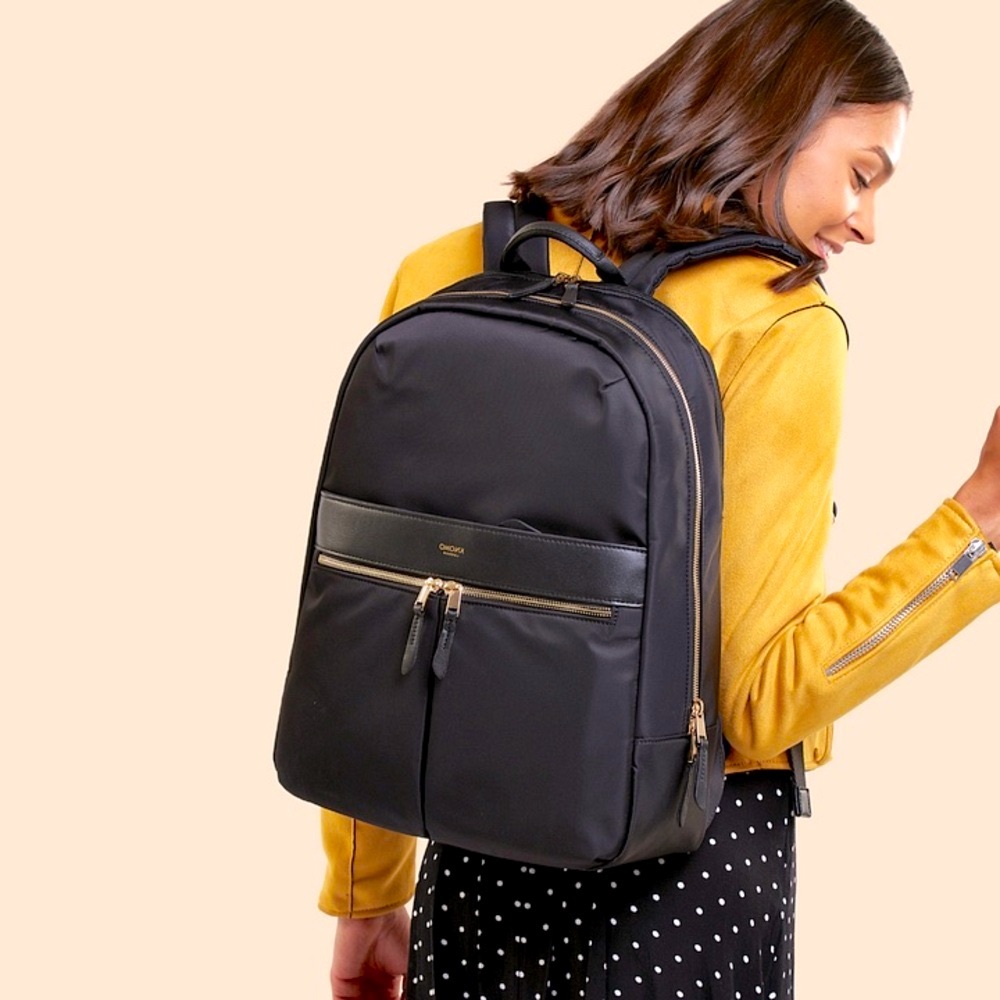 Knomo London Beaufort 16" Fashion Work School Backpack Slightly Flawed